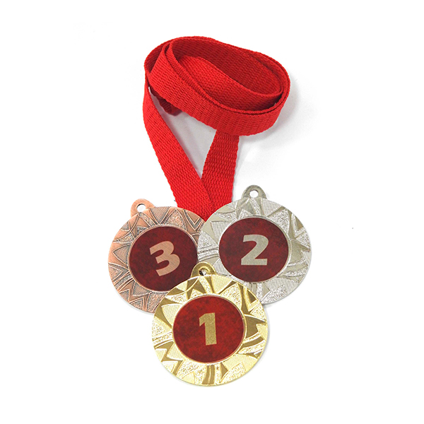 Медали Д257 Модерн красная купить для награждения